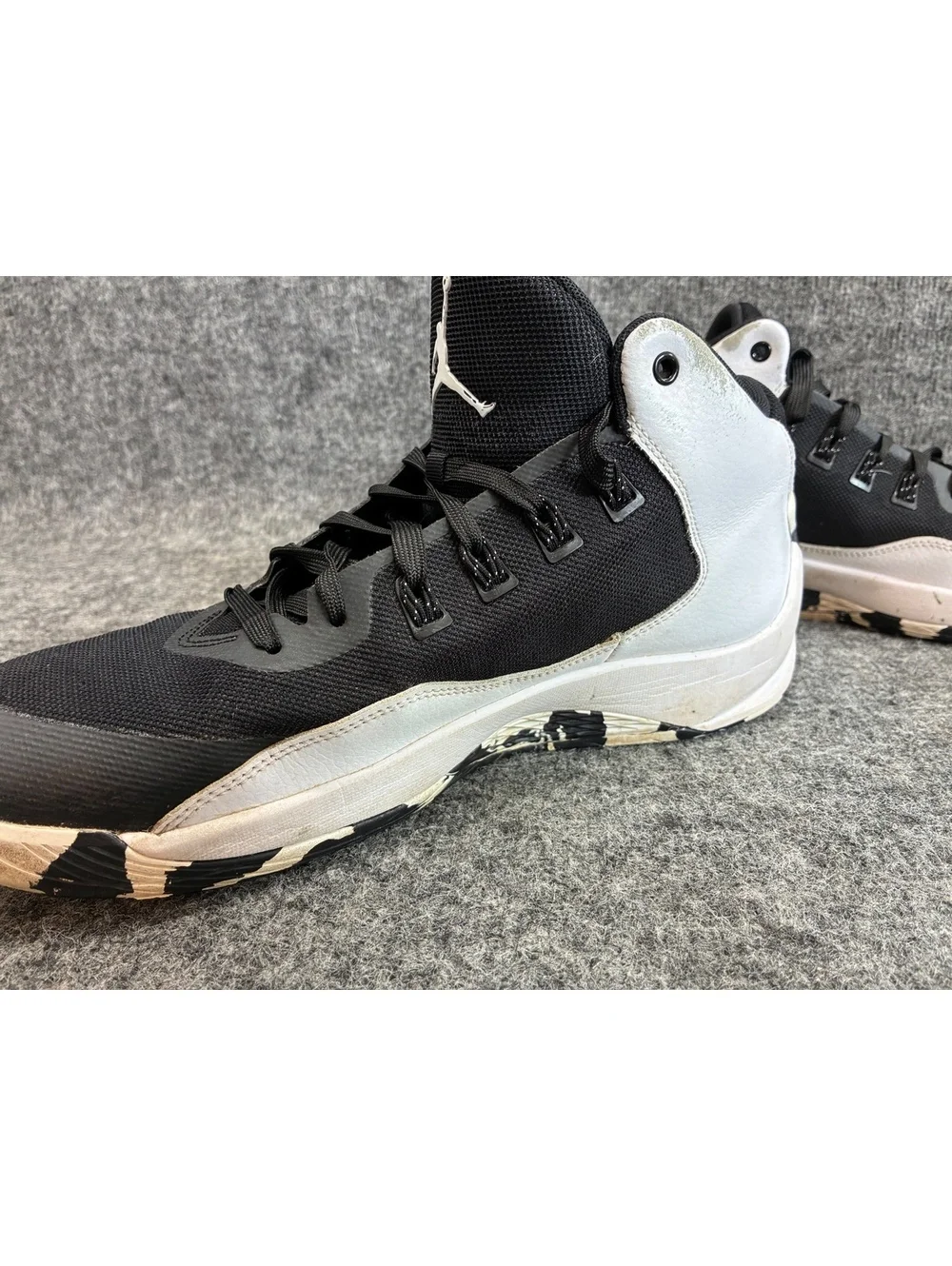 Nike 844066-010 Jordan Flight Speed Basketball Shoes Black White Size 11